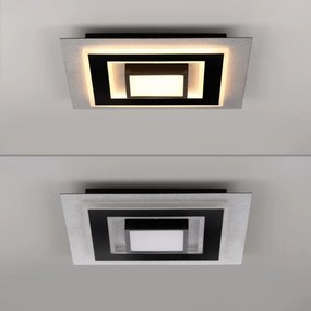 JUST LIGHT. 14439-21 - LED Plafonieră CICHIO LED/18,5W/230V + LED/9W neagră