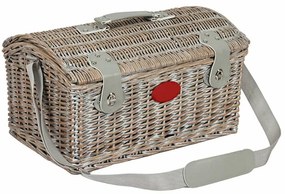 Coș picnic pentru 4 persoane Brown, 46 x 31x 21 cm