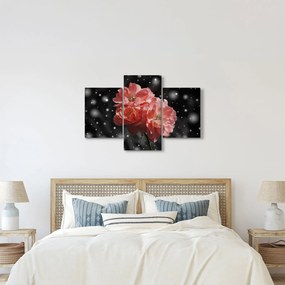 Tabloucu floare roz (90x60 cm)