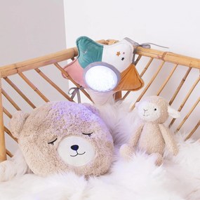 Perna decorativa pentru copii TEDDY 27cm, bej