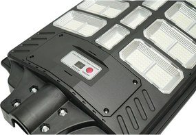Lampa solara LED iluminat stradal 800W, 6500K, IP65 cu panou solar senzor de miscare telecomanda