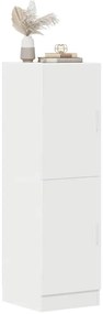 vidaXL Dulap de bucătărie, alb, 38x41,5x131,5 cm, lemn prelucrat
