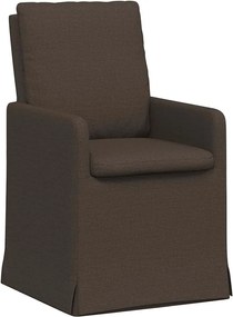 vidaXL Scaune de dining 2 pcs Gri închis 57 x 67 x 98 cm in