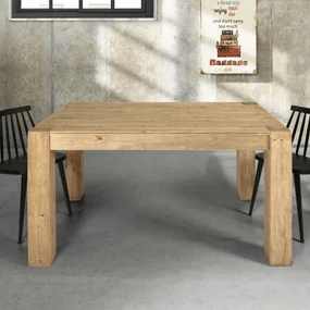 MASA FABIOLA - EXTENSIBILA FINISAJ BRAD PERIAT - LEMN NATUR PERIAT - 160 cm / 90 cm / h 77