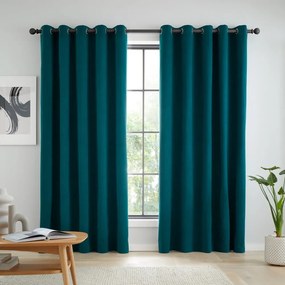 Draperii turcoaz blackout 2 buc. 168x229 cm Wilson – Catherine Lansfield