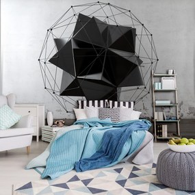 Fototapet - 3D geometrie (152,5x104 cm)