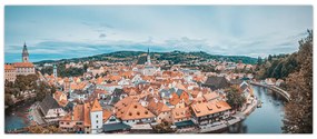 Tablou - Krumlov din Cehia (120x50 cm)
