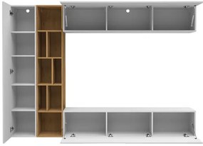 Mobilier living Lerenia (Alb + grafit) . 1104557