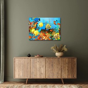 Tablou - Recif de corali colorat (70x50 cm)