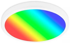 Brilo - Plafonieră LED RGBW cu reglaj al intensității, 20 W, 230 V, 2200–6500 K, Ø 27 cm