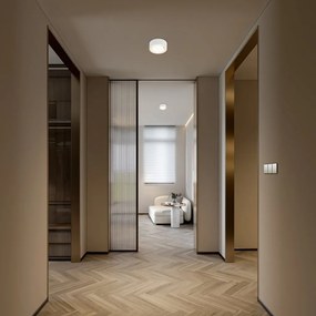 Spot tavan, Mini plafoniera ELORA 8915 alb crem