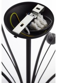 Jupiter 2056 - Candelabru GLORIOSA pe tijă 10xG9/14W/230V, negru