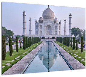Tablou - Taj Mahal în răsăsrit de soare (70x50 cm), în 40 de alte dimensiuni noi