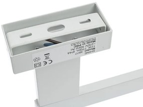 Aplica LED de perete pentru baie SHINE, 11 W, 230 V, 45 cm, IP44, alb