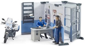 Bruder 62732 BWorld Secție de poliție cumotocicletă, 1:16