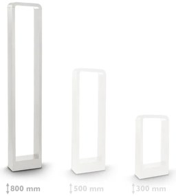 Lampă LED de exterior Brilagi BARI LED/7W/230V 3000/4000/6000K alb IP54 80 cm