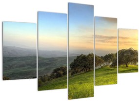 Tablou - Privire de pe deal (150x105 cm)