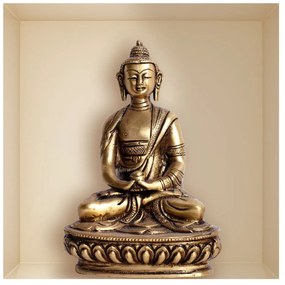 Autocolant cu efect 3D Fanastick Buddha Statue