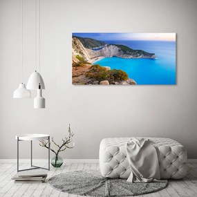 Pictura pe sticlă acrilică Zakynthos grecia
