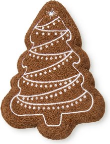 Perna decorativa CHRISTMAS TREE 30x40 cm, maro