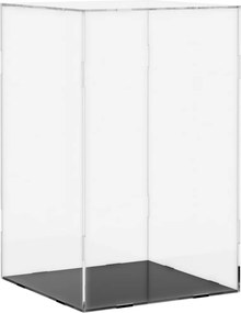 vidaXL Cutie de prezentare transparentă 14x14x22 cm, acrilică