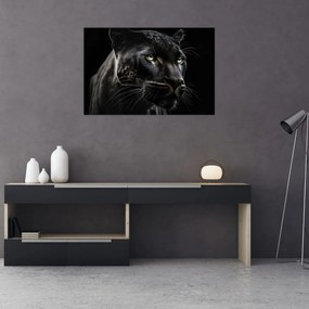 Tablou - Pantera Neagră (90x60 cm)