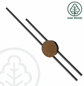 Aplică LED Brilagi WOODY COLLINE LED/15W/230V 80 cm stejar nuc