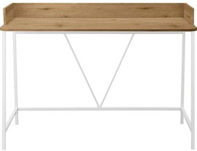 Birou cu blat cu aspect de lemn de stejar 50x120 cm Savona – Støraa