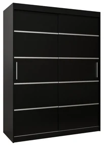 Dulap de haine 180 cm Verika 1 180 (negru). 1063722