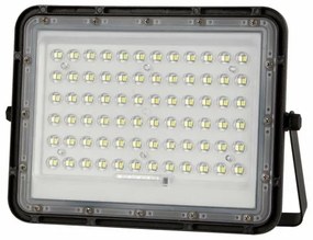 Proiector LED solar de exterior LED/15W/3,2V IP65 6400K alb + telecomandă