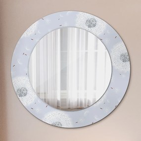 Oglinda cu decor rotunda Flori de păpădie