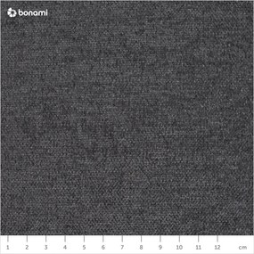 Colțar extensibil cu șezlong pe partea dreaptă Miuform Scandic Lagom L, gri închis