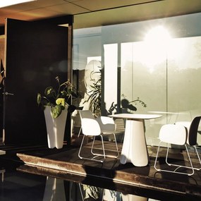 Masa de exterior / interior design modern premium PEZZETTINA TABLE 80x80x73 56013 Vondom