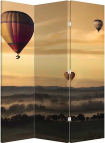 Paravan - Baloane zburând (126x170 cm)