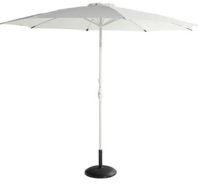 Umbrelă de soare Hartman Sophie, ø 300 cm, alb