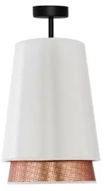 Lustră aplicată BELL Duolla SHINY 1xE27/15W/230V d. 25 cm alb/cupru