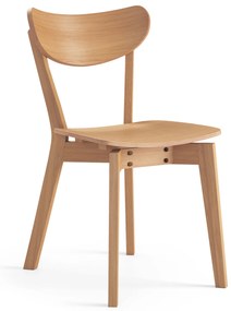 MAZZONI EXPORT ROXY Stejar natural - SCAUN DE LEMN PENTRU SALON SUFRAGERIE BUCĂTĂRIE RETRO
