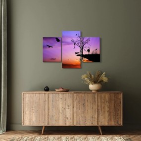Tablou - Siluetele animalelor (90x60 cm)