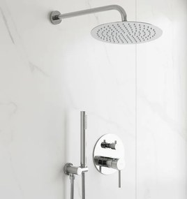 Set de dus incastrat Rea Lungo Diamond crom + BOX