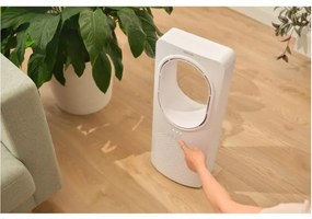 Ventilator de podea fără palete Sencor 50W/230V alb + telecomandă