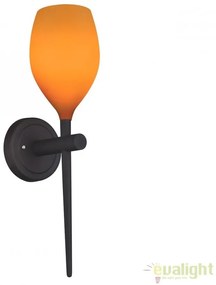 Aplica de perete moderna Izza amber