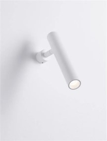 Aplica Spot LED directionabil stil minimalist ARLO alba, NVL-9232133