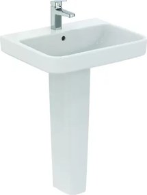 Lavoar suspendat Ideal Standard i.life B alb lucios 50 cm cu orificiu baterie si preaplin