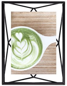 Ramă foto neagră de masă/ de perete din metal 20x15 cm Prisma – Umbra