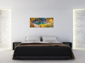 Tablou - Lacurile Plitvice, Croația (120x50 cm)