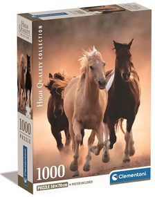 Cal Running Puzzle Clementoni de 1000 de piese