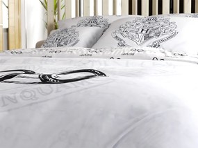 Lenjerie de pat luminoasa HARRY POTTER VISION alba Dimensiunile lenjeriei: 70 x 90 cm | 140 x 200 cm