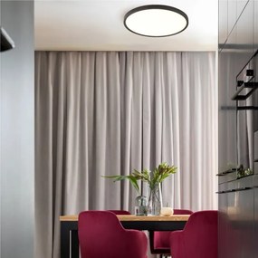 Zuma Line WM-BP1108-S-BL - Plafonieră LED CAMI, 36 W, 230 V, Ø 40 cm, negru