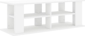 vidaXL Suport pentru TV Alb 96 x 35 x 33,5 cm