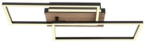 Plafoniera LED design indistrial Colli negru